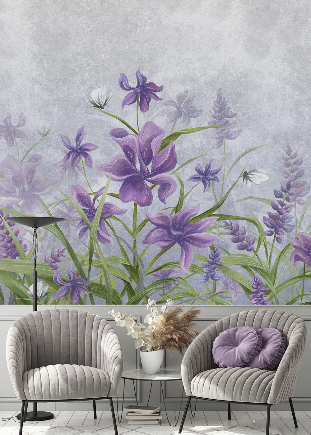 Papier peint Iris